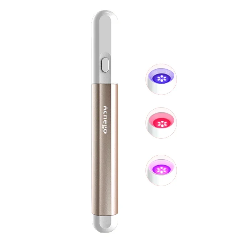 Blue Light Therapy Pen Acne Spot - 2026/포틀 LED 광선치료 펜 블루 라이트