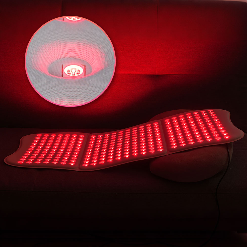 Red Light Therapy Mask Near Infrared - 대형 레드 라이트 매트 휴대용 근적외선