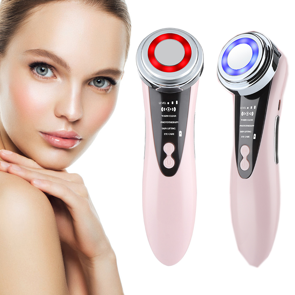 Photon Light Therapy Device Skin - 얼굴 마사지 EMS LED 라이트 테라피,