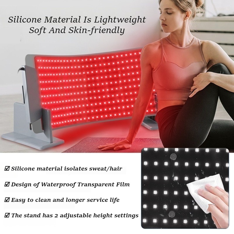 실리콘 레드 라이트 테라피 패널 여성용 레드 라이트 기 - Photon Light Therapy Device Skin 리뷰 및 가격