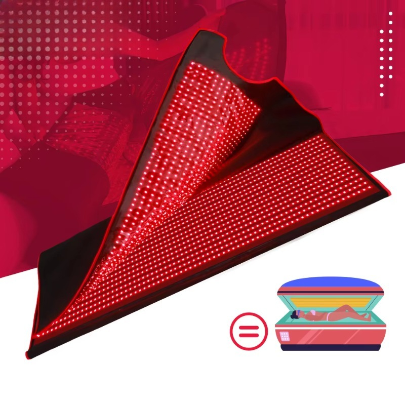 360도 전신 커버리지 니르 적색광 치료 수면 가방 전 - Led Light Therapy Bed Full Body 리뷰 및 가격