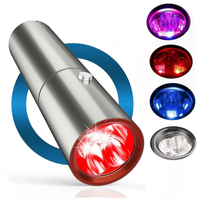 새로운 휴대용 LED 손전등, 630nm, 660nm, - Red Light Therapy Torch 660Nm 리뷰 및 가격