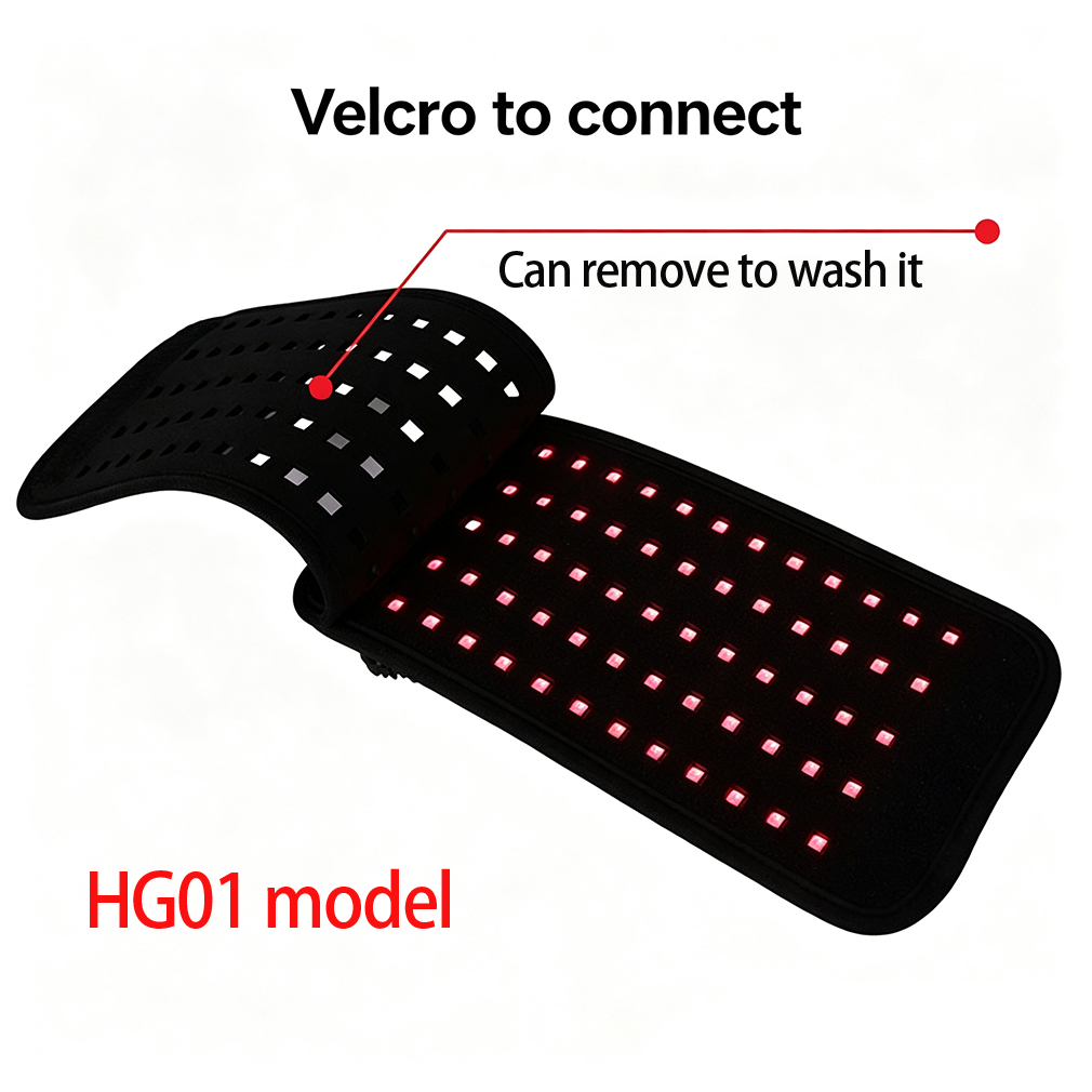 LED 적색광 허리 벨트 QZ051, 120개의 LED - Red Light Therapy Panel 660 850 리뷰 및 가격