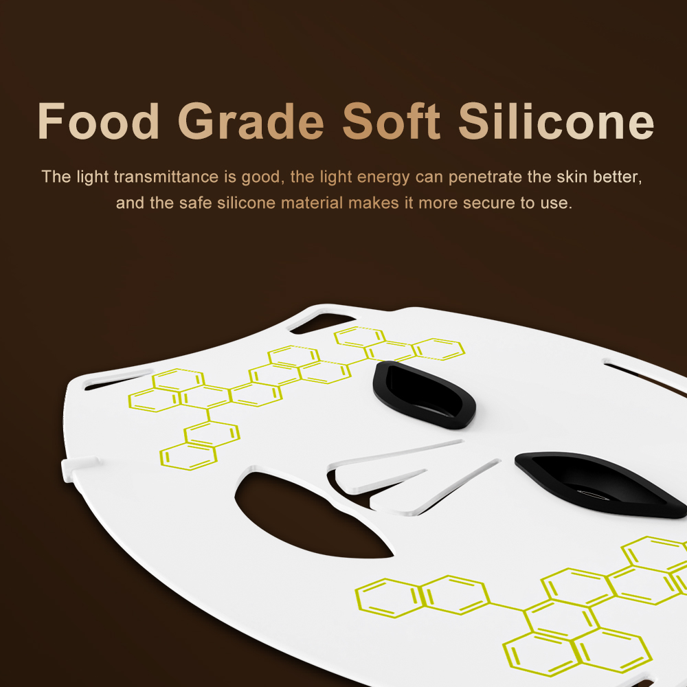 핫 세일 전문 무선 8색 NIR 실리콘 LED 페이스  - Silicone Led Face Mask Wireless 리뷰 및 가격
