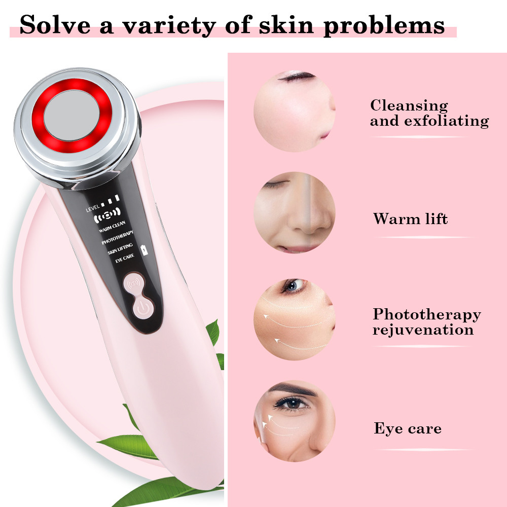 얼굴 마사지 EMS LED 라이트 테라피, 피부 회춘  - Photon Light Therapy Device Skin 리뷰 및 가격