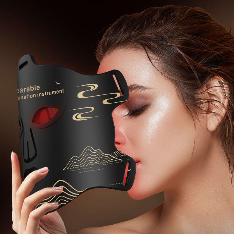4 가지 색상 피부 회춘 안티 에이징 적색 Led 적외 - Red Light Therapy Mask Near Infrared 리뷰 및 가격