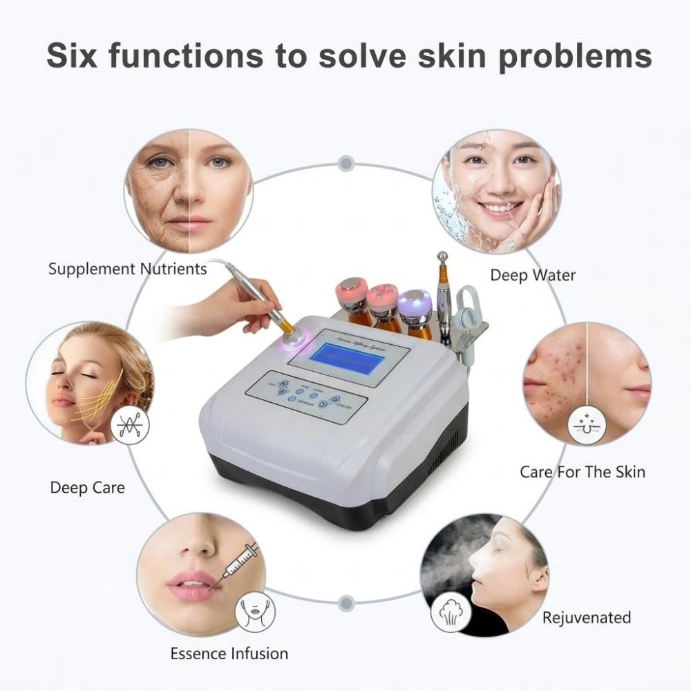 초음파 피부 재생 기기, 무침 요법, 광선 요법, 얼굴 - Photon Light Therapy Device Skin 리뷰 및 가격